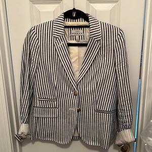 J.Crew striped blazer